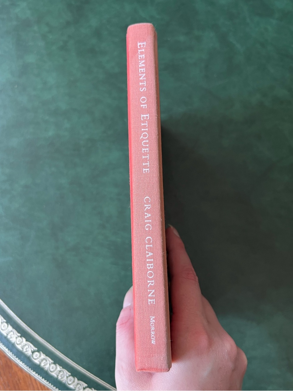 3/$24 Book Elements of Etiquette: A Guide to Table Manners in an Imperfect World